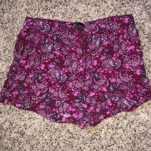 Forever21 Patterned Shorts
